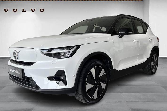 Hvid Volvo XC40 fra 2023