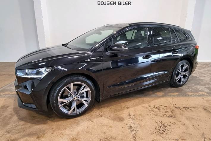 Sort Skoda Enyaq fra 2023