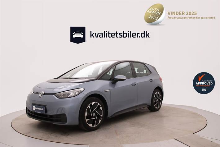 Blå VW ID.3 fra 2022