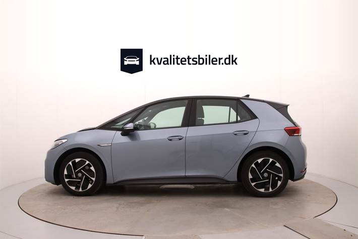 Blå VW ID.3 fra 2022