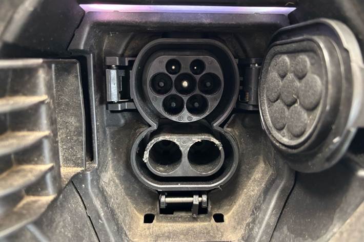 Blå Renault Zoe fra 2020