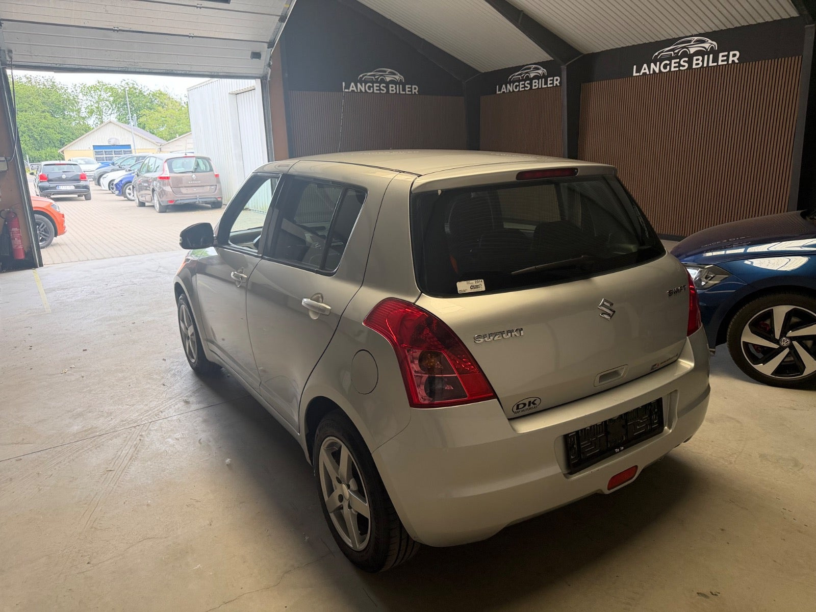 Sølv Suzuki Swift fra 2010