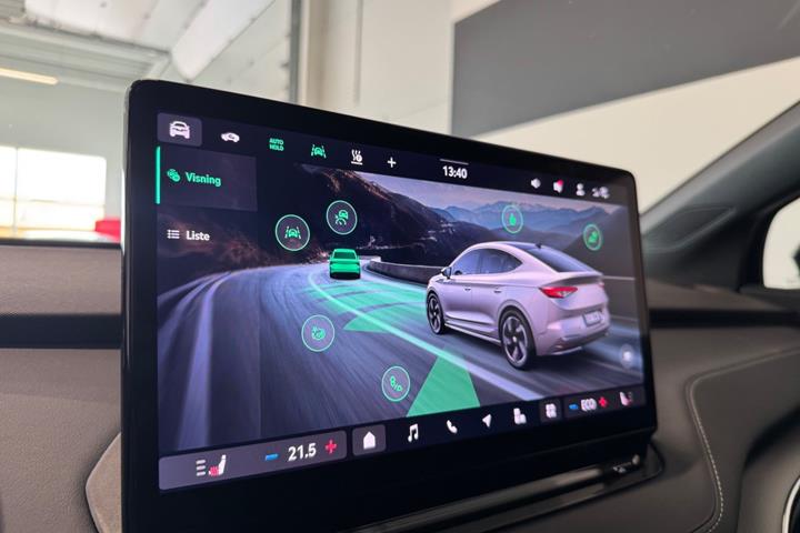Sort Skoda Enyaq fra 2025