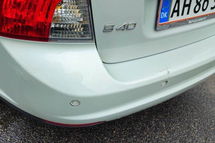 Sølv Volvo S40 fra 2011