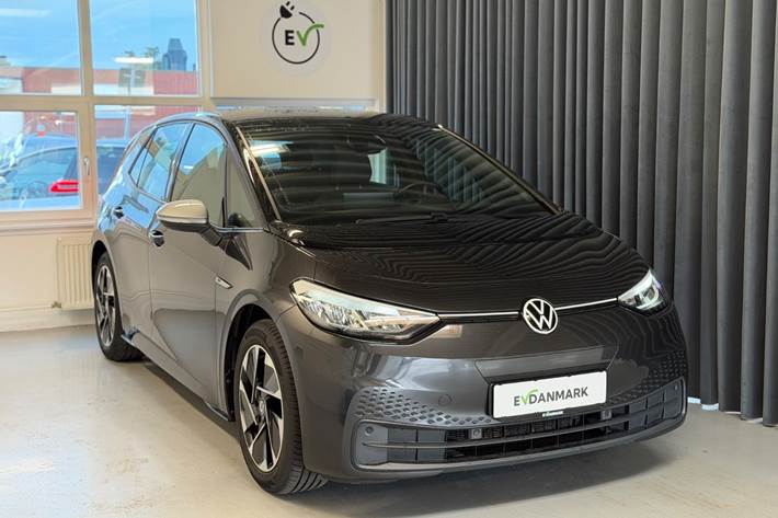 Grå VW ID.3 fra 2021