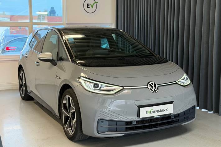 Grå VW ID.3 fra 2021