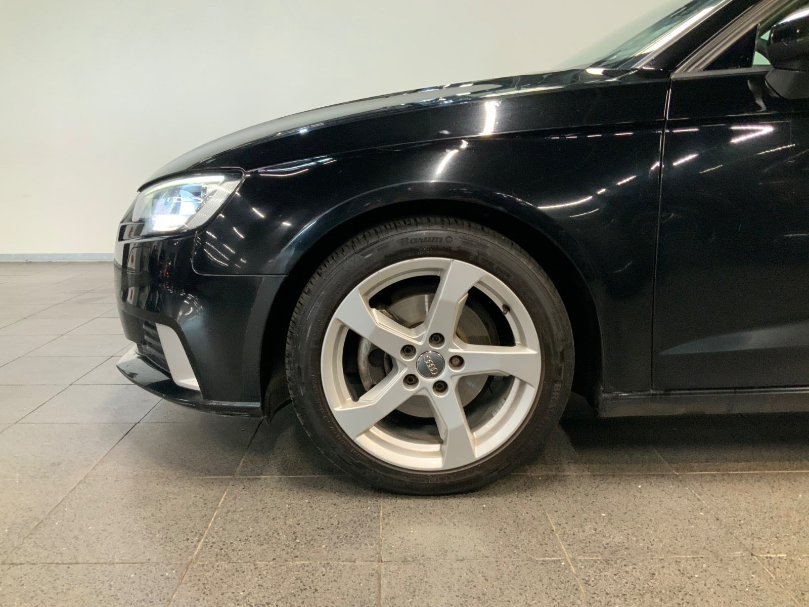 Sort Audi A3 fra 2017
