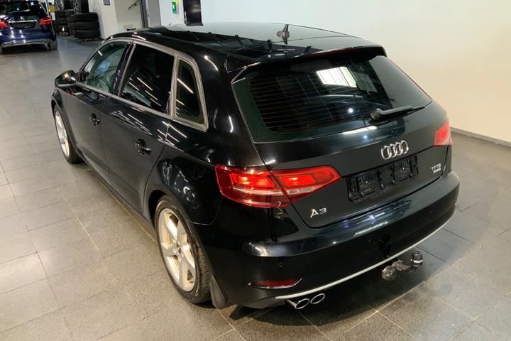 Sort Audi A3 fra 2017