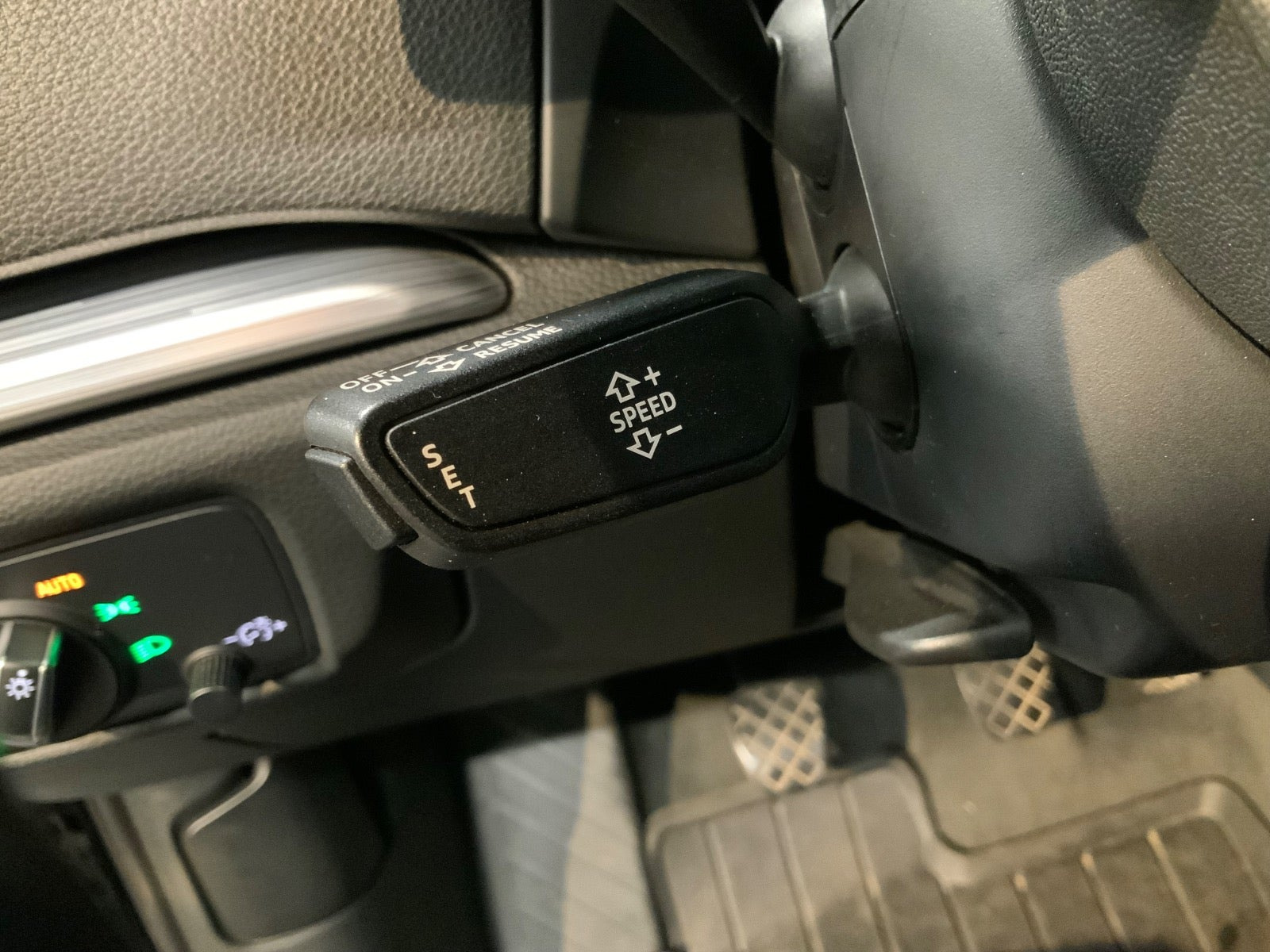 Sort Audi A3 fra 2017