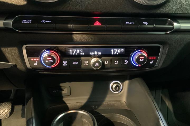 Sort Audi A3 fra 2017
