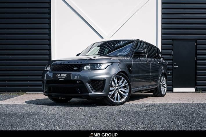 Gul Land Rover Range Rover sport fra 2015