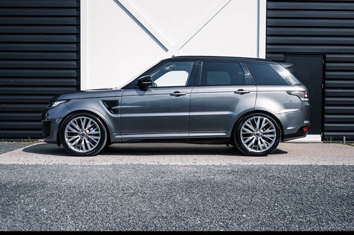 Gul Land Rover Range Rover sport fra 2015