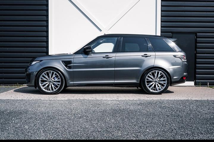 Gul Land Rover Range Rover sport fra 2015