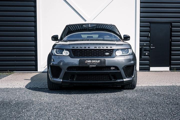 Gul Land Rover Range Rover sport fra 2015