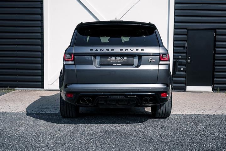 Gul Land Rover Range Rover sport fra 2015