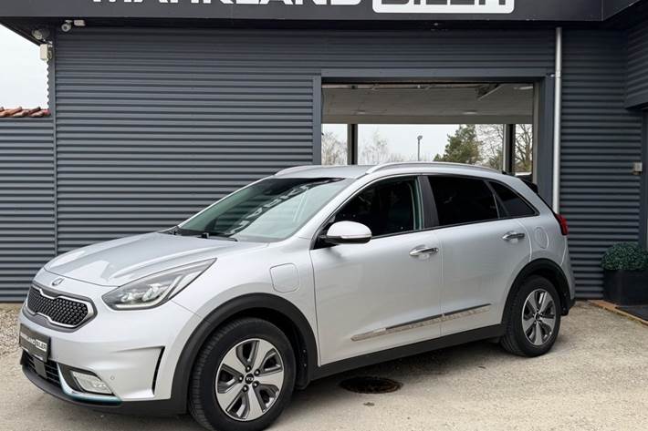 Sølv Kia Niro fra 2018