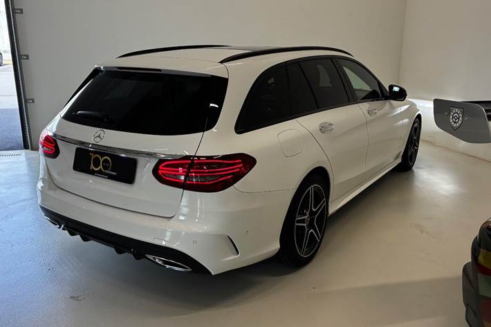 Hvid Mercedes C220 d fra 2020