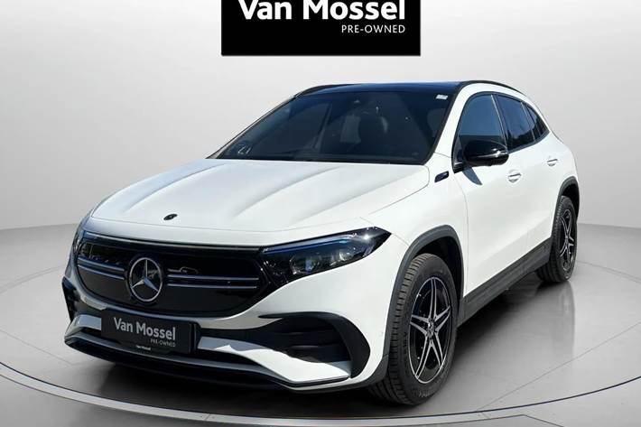 Hvid Mercedes EQA250 fra 2021