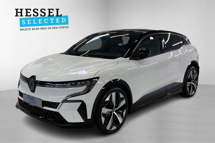 Hvid Renault Megane E-Tech fra 2023