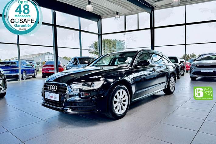Sort Audi A6 fra 2014