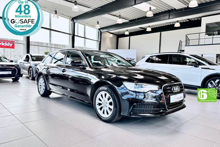 Sort Audi A6 fra 2014