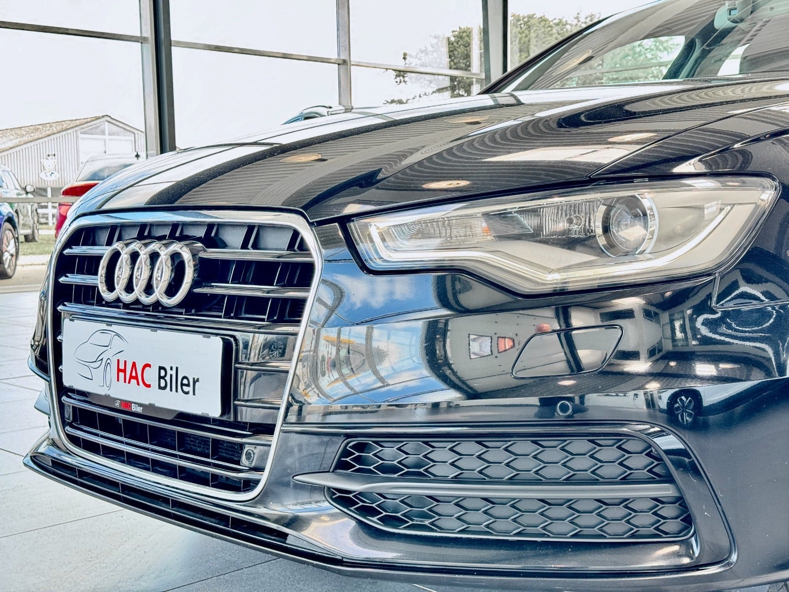 Sort Audi A6 fra 2014