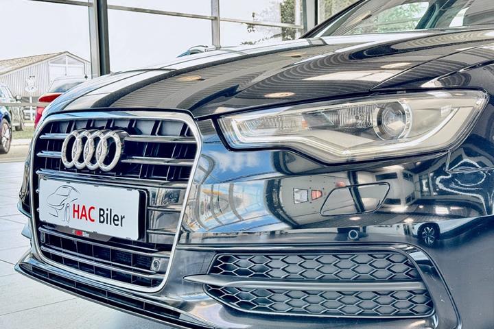 Sort Audi A6 fra 2014