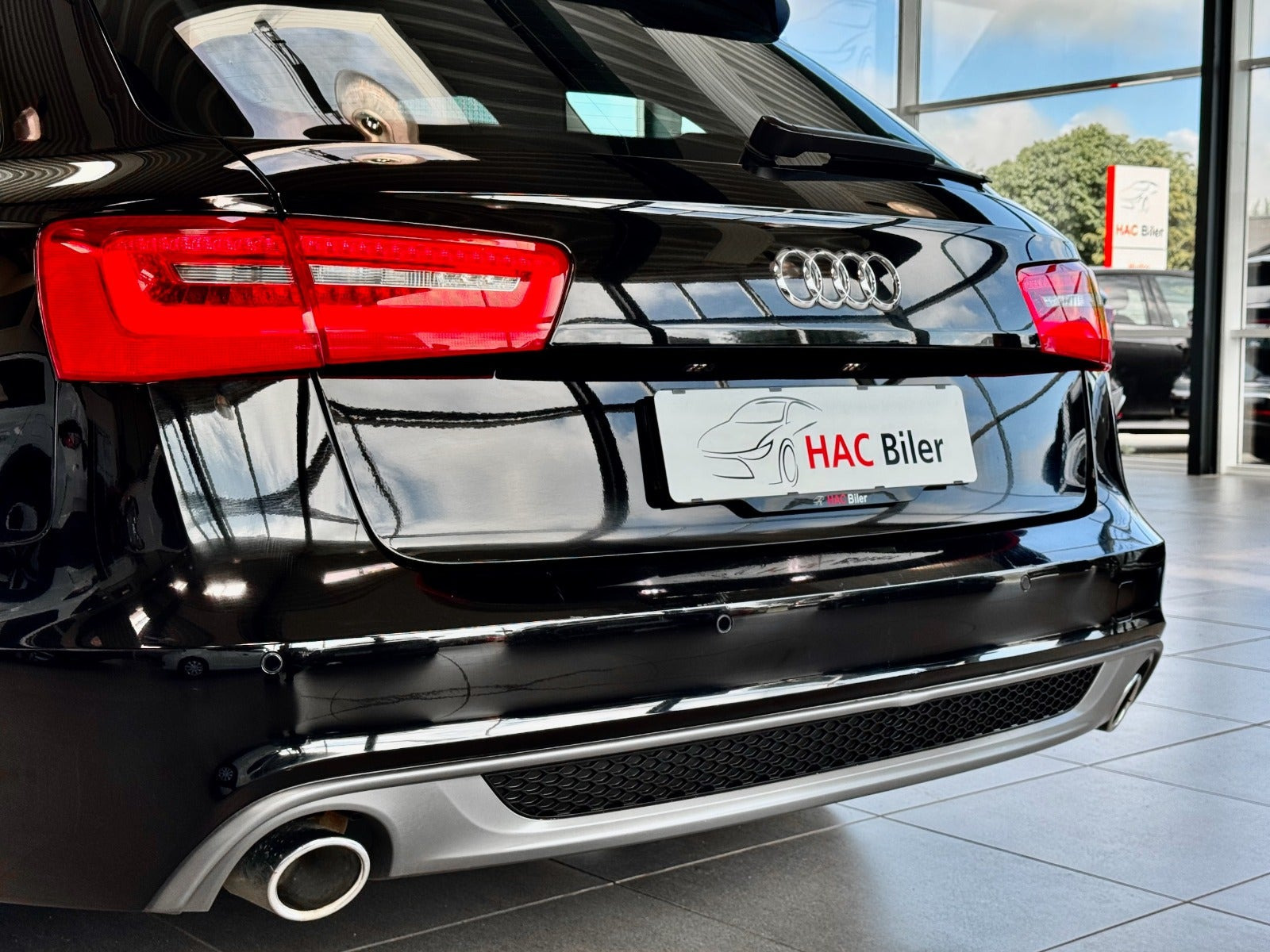 Sort Audi A6 fra 2014