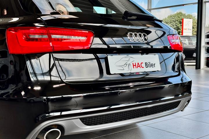Sort Audi A6 fra 2014