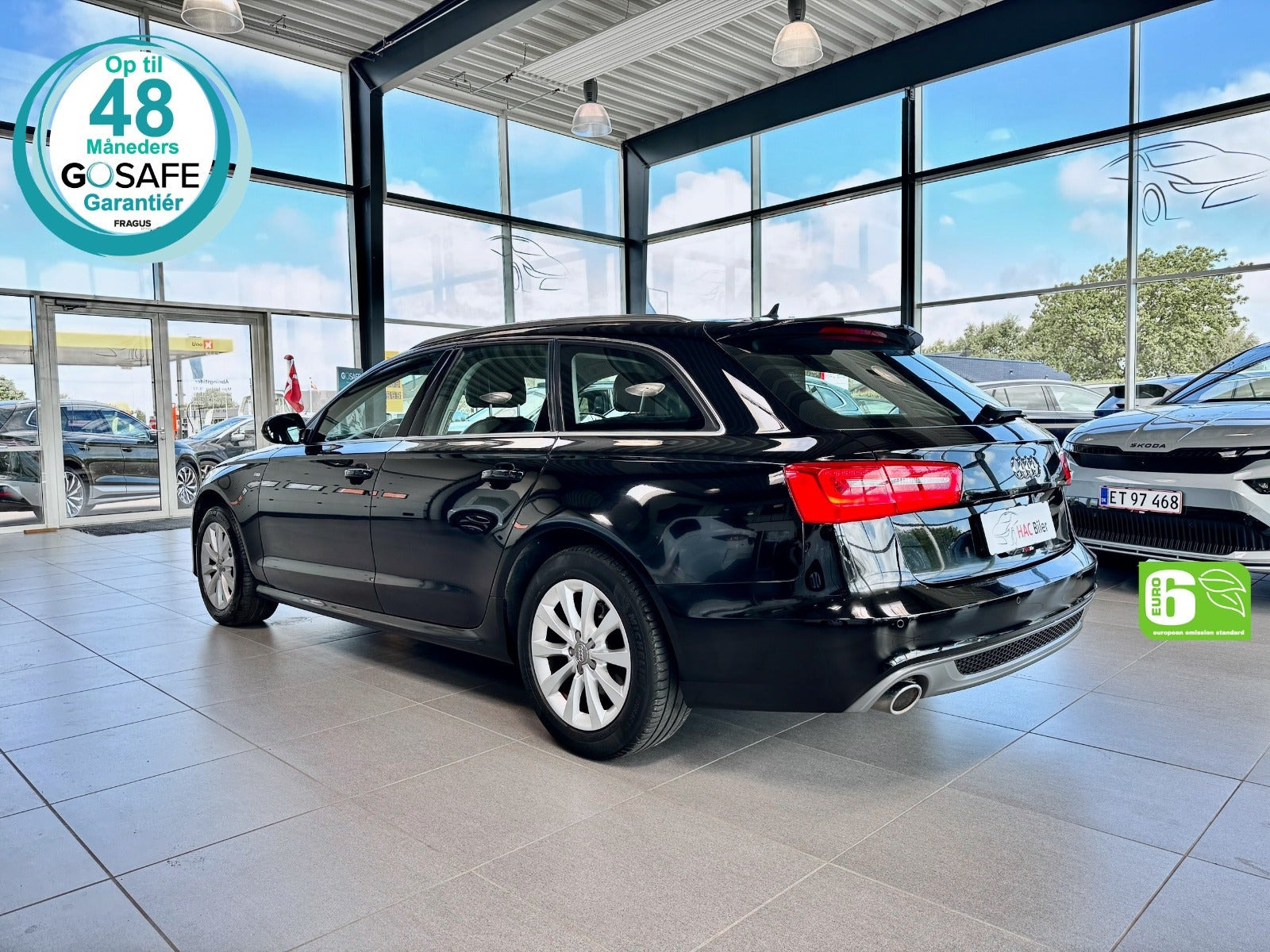 Sort Audi A6 fra 2014