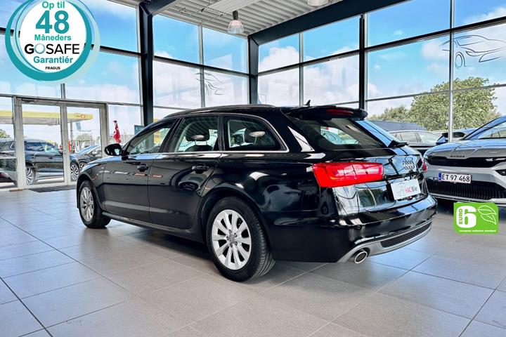 Sort Audi A6 fra 2014