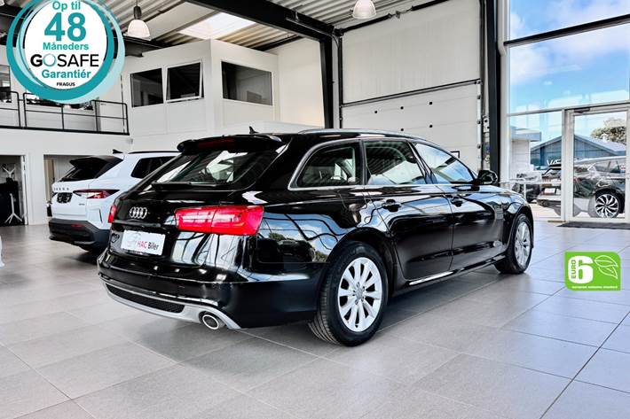 Sort Audi A6 fra 2014