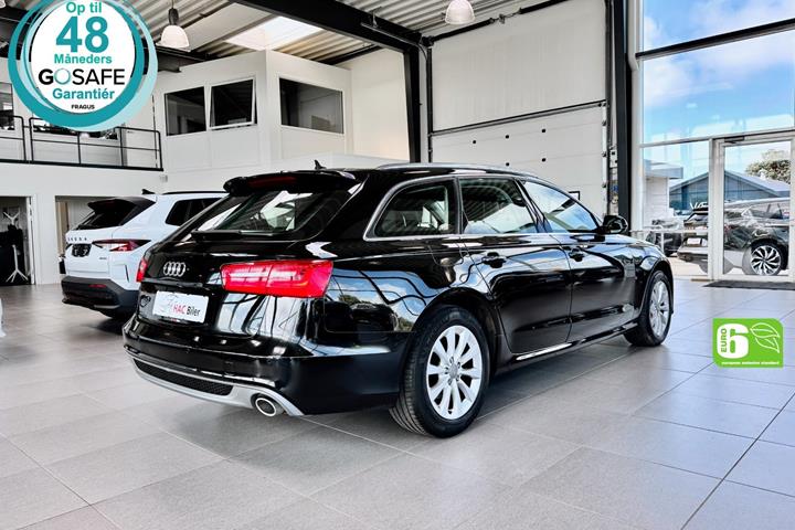 Sort Audi A6 fra 2014