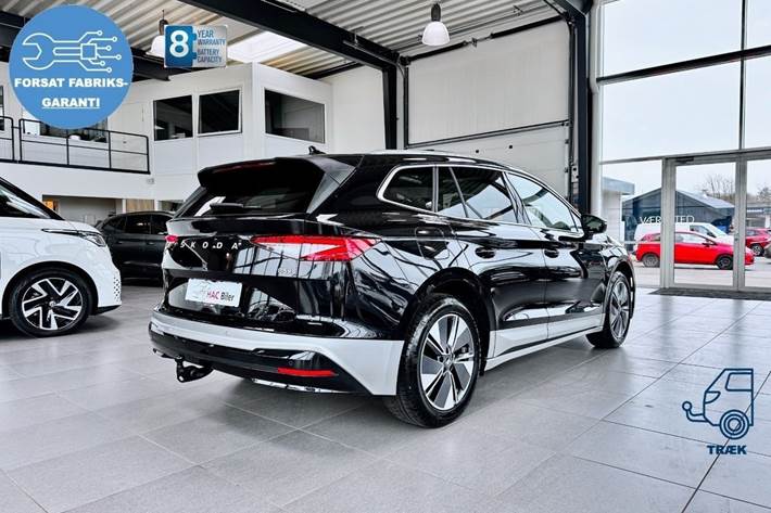 Sort Skoda Enyaq fra 2026