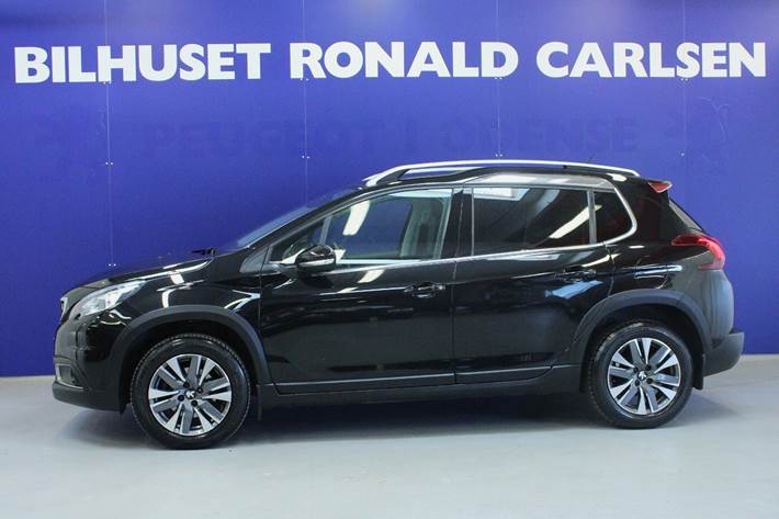 Sort Peugeot 2008 fra 2019