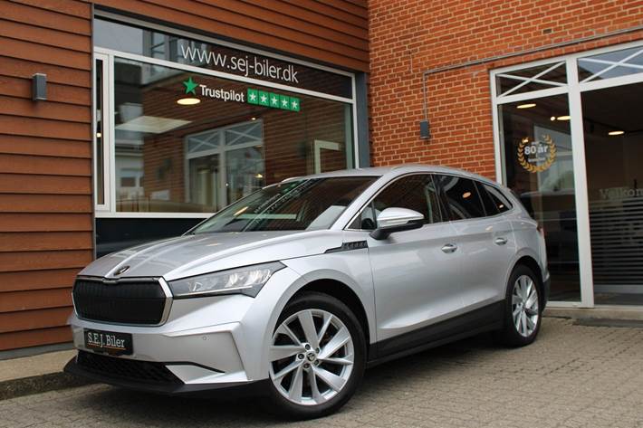 Sølv Skoda Enyaq fra 2023