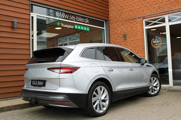Sølv Skoda Enyaq fra 2023