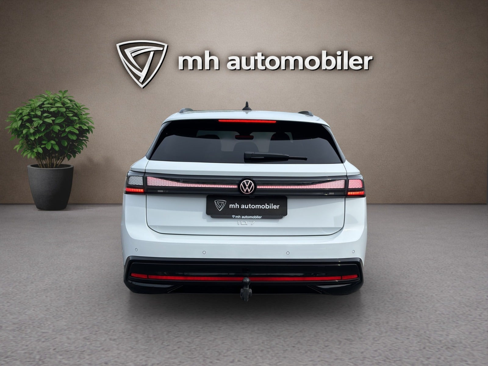 Hvid VW ID.7 fra 2025
