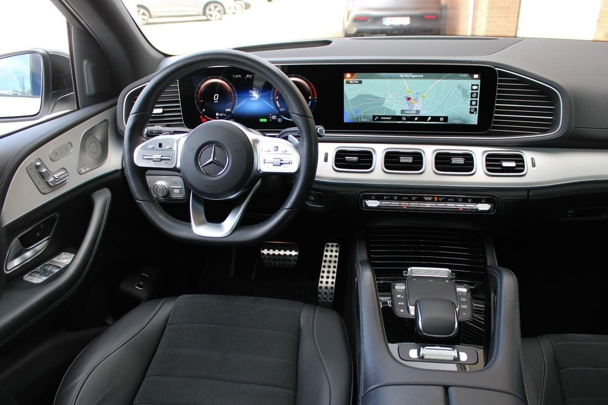 Hvid Mercedes GLE350 de fra 2021