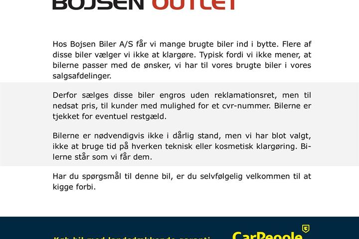 Rød Peugeot 2008 fra 2019