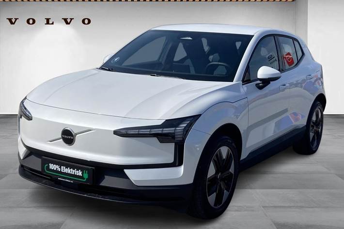 Hvid Volvo EX30 fra 2024