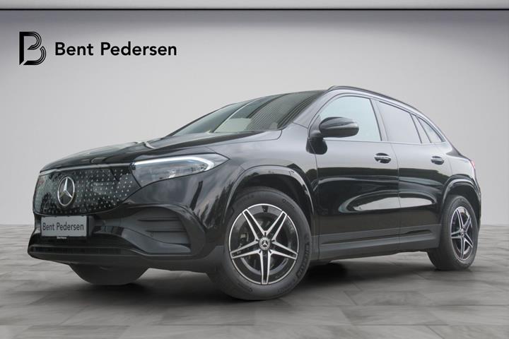 Sort Mercedes EQA 250+ fra 2024 set udefra