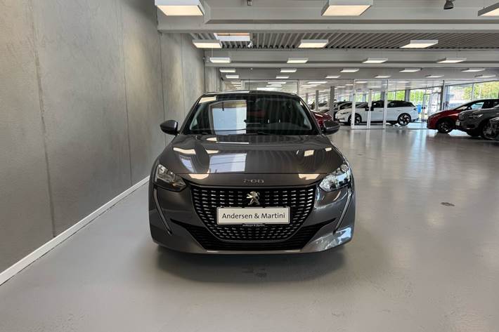 Grå Peugeot 208 fra 2020