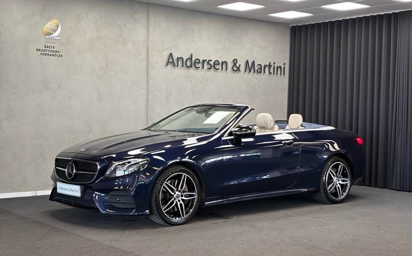 Mercedes E450 3,0 AMG Line 4Matic 9G-Tronic 367HK Cabr. Aut.
