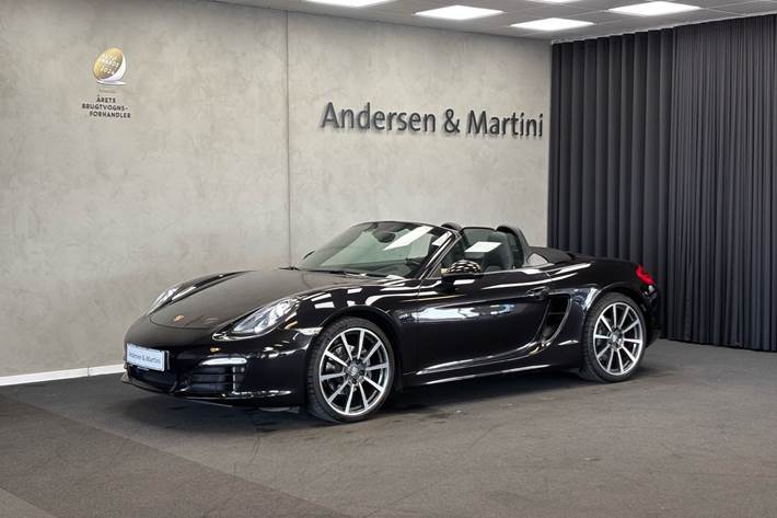 Sort Porsche Boxster fra 2014