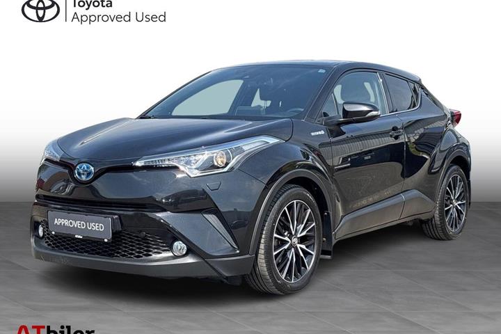 Sort Toyota C-HR fra 2018 set udefra
