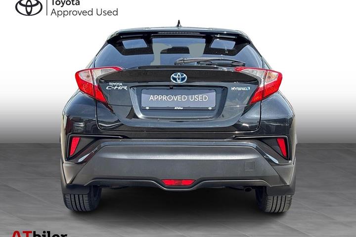 Sort Toyota C-HR fra 2018