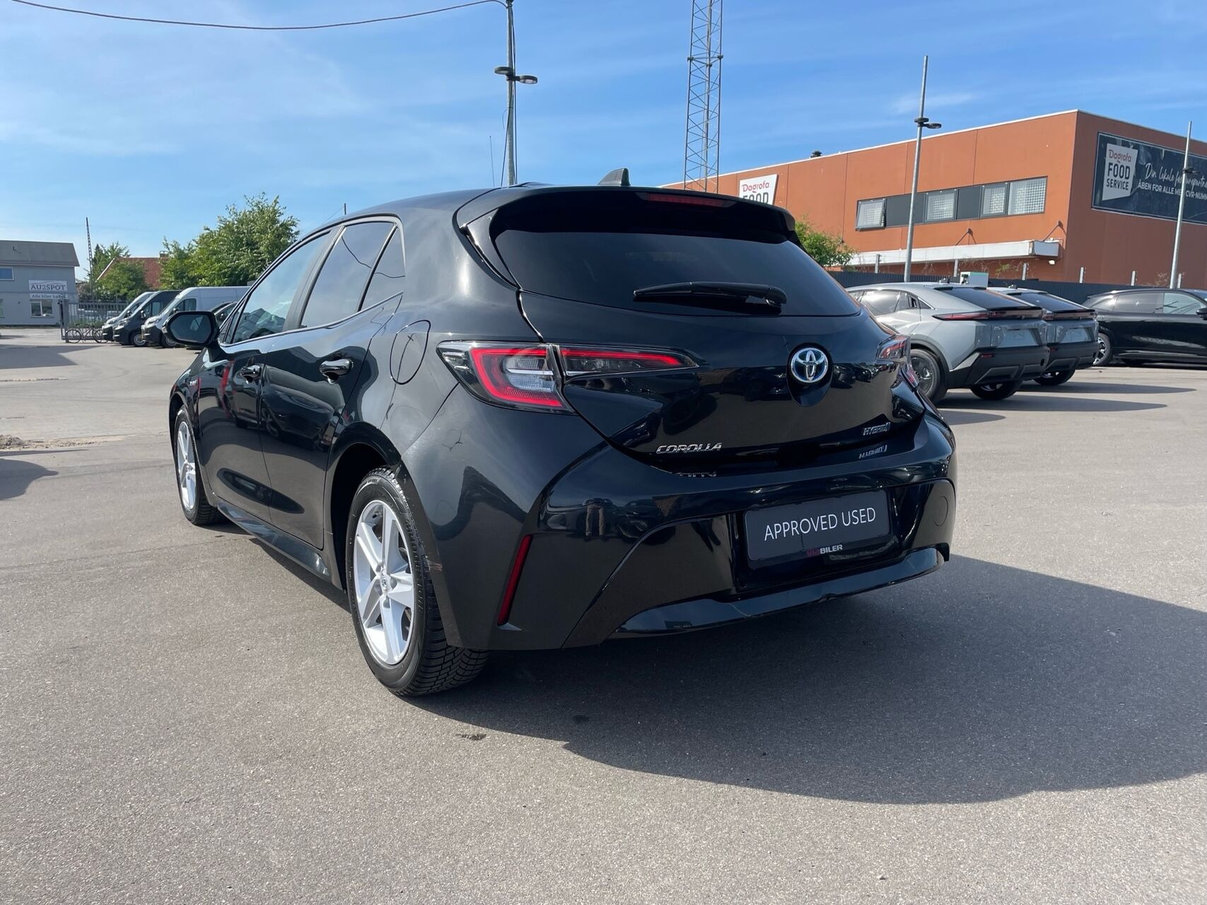 Sort Toyota Corolla fra 2020