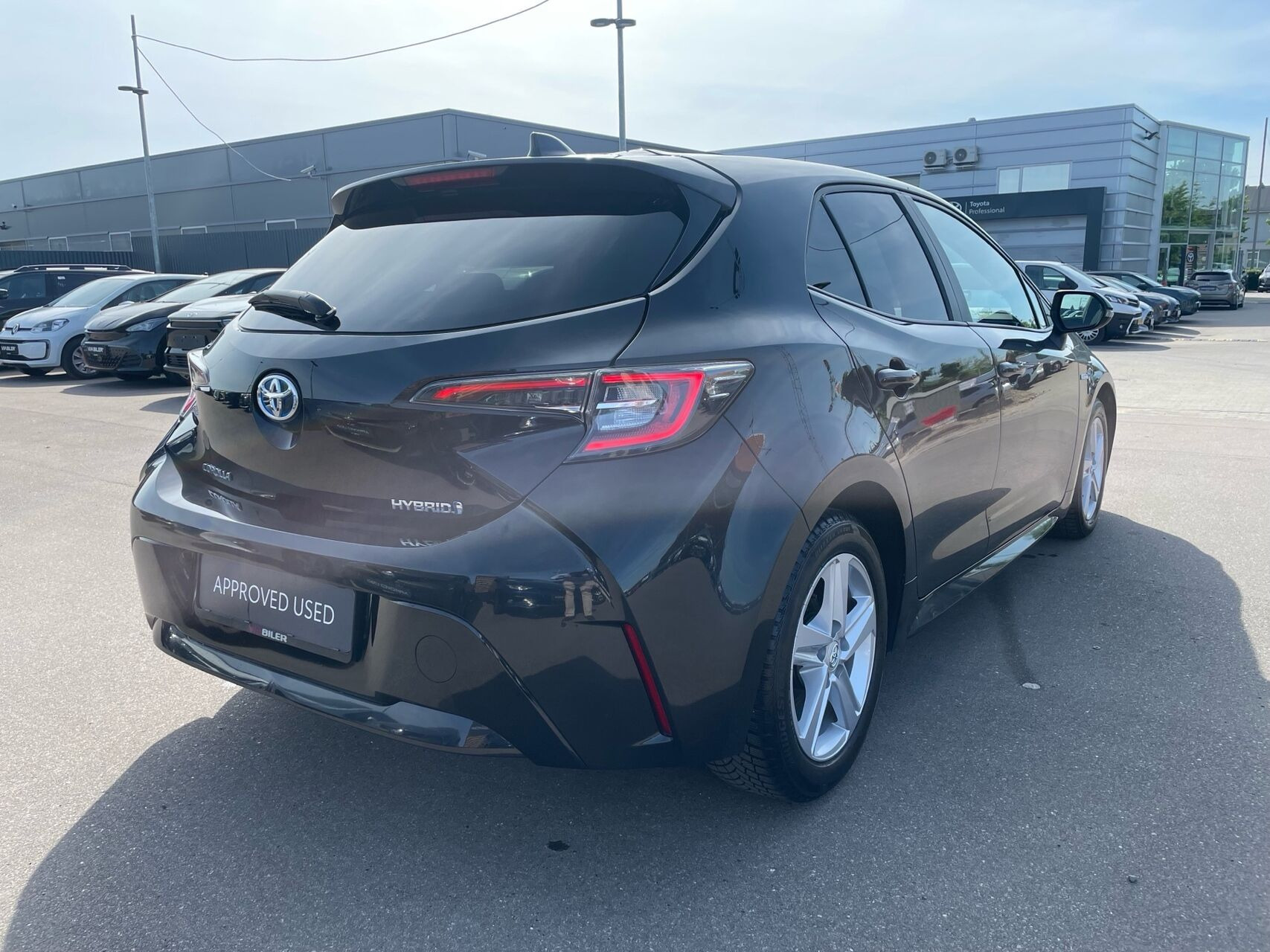 Sort Toyota Corolla fra 2020