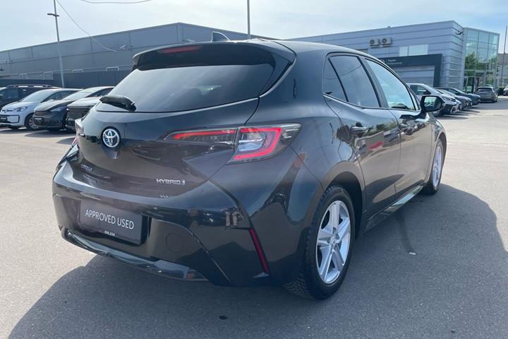 Sort Toyota Corolla fra 2020
